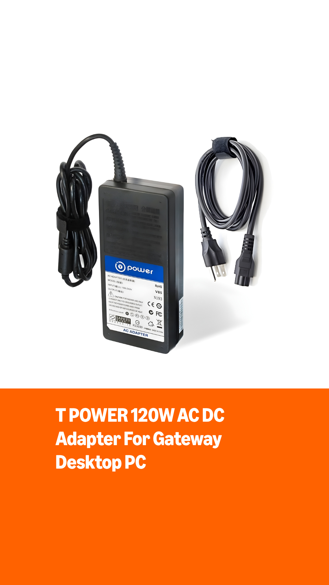 Amazon.com: T POWER 120W Ac Dc Adapter Charger for Gateway All-in